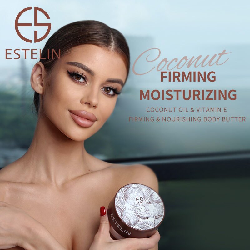 Estelin Coconut Oil & Vitamin E Body Butter (250g) - Image 3