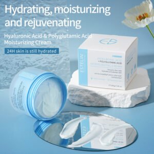 Hyaluronic Acid + Polyglutamic Acid Moisturizing Cream - (200g)