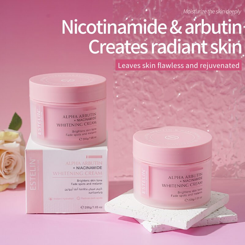 Estelin Alpha Arbutin + Niacinamide Whitening Cream (200g) - Image 4