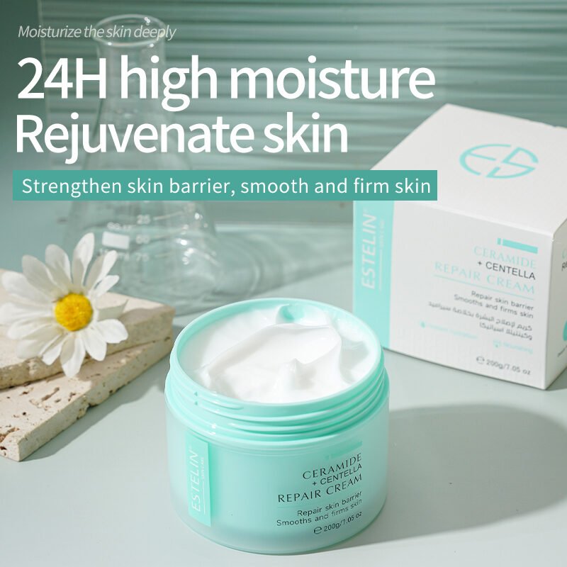 Estelin Ceramide + Centella Repair Cream (200g) - Image 3