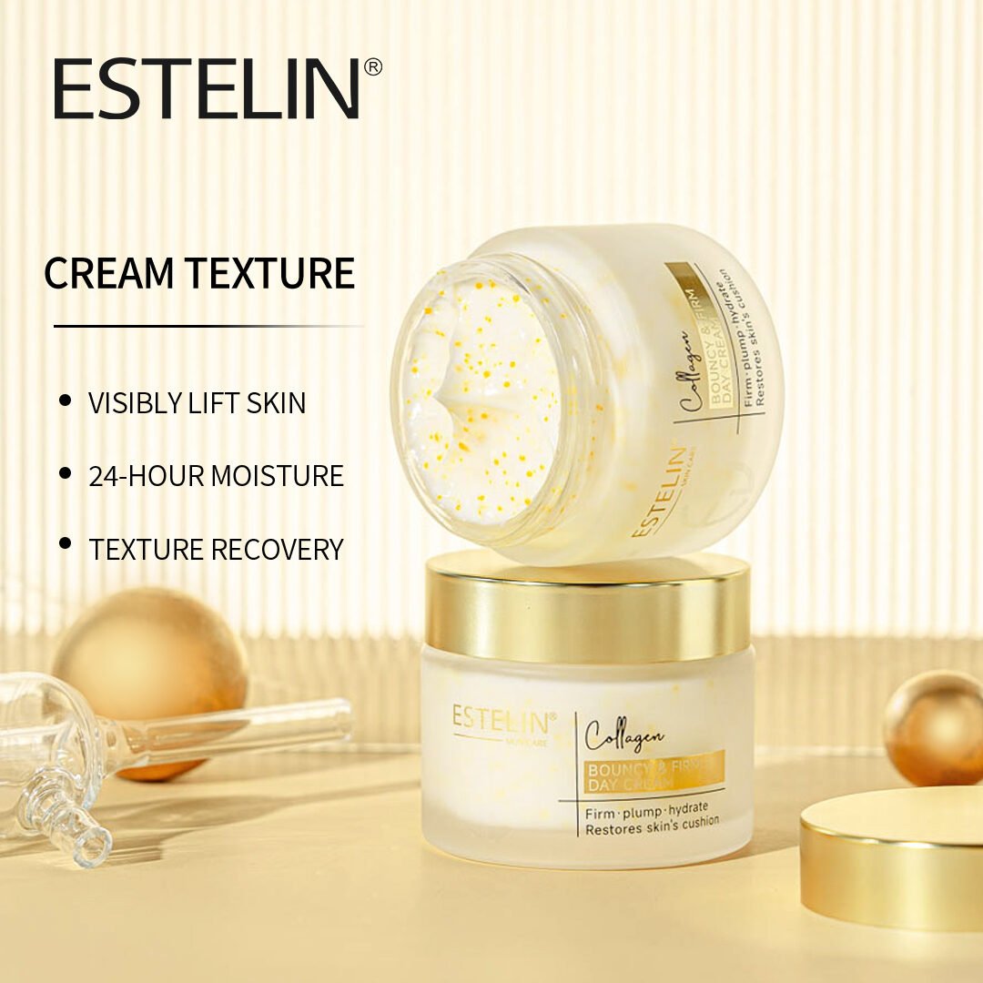 Estelin Collagen Bouncy & Firm Day Cream (50g) - Image 2