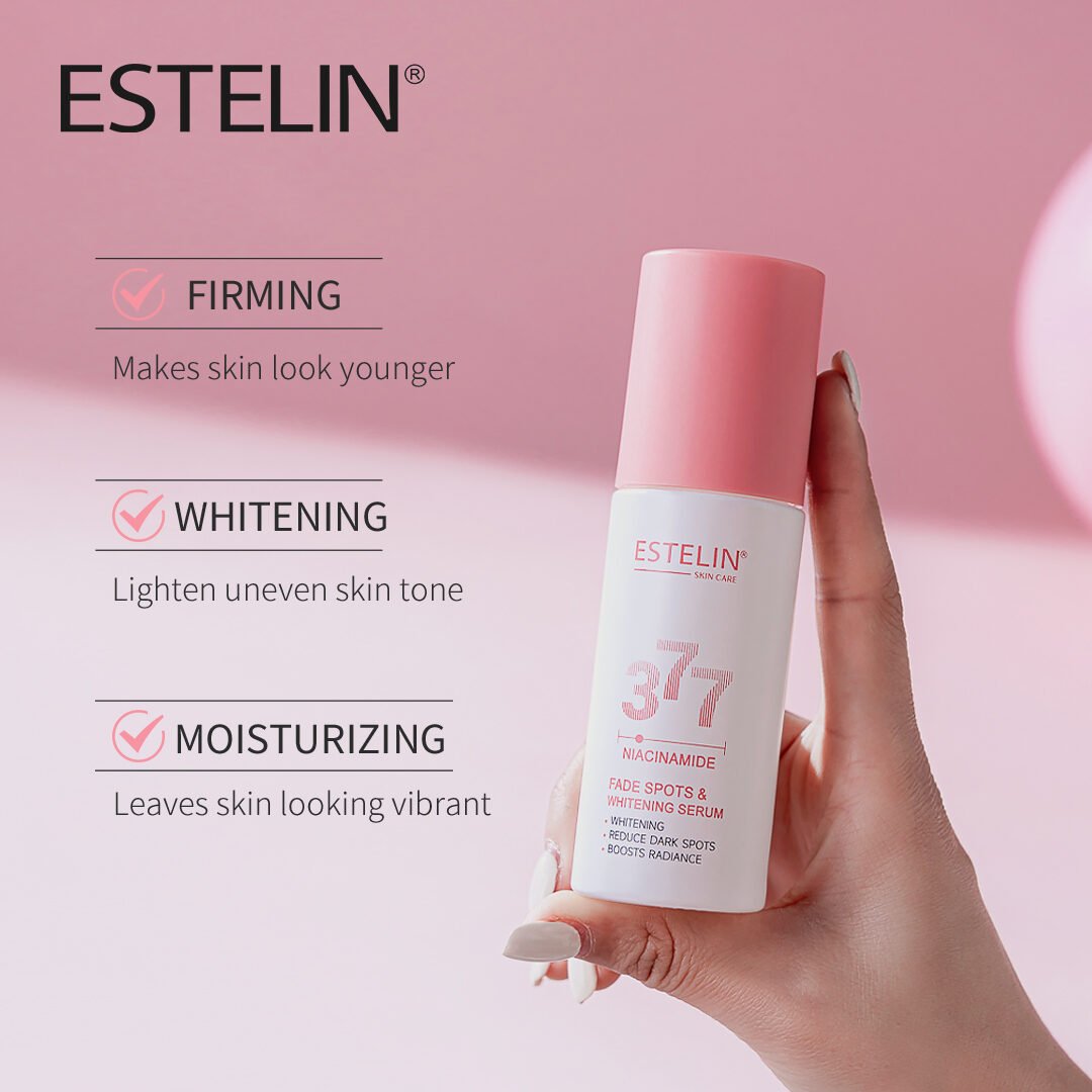 Estelin Niacinamide 377 Face Serum – Advanced Fade Spots & Whitening Treatment (50ml) - Image 3