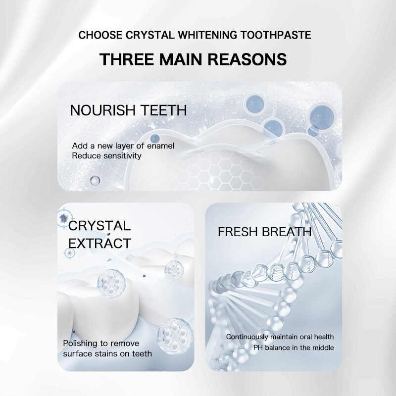 Estelin Crystal Whitening Toothpaste(120g) & Toothbrush Set - Image 10