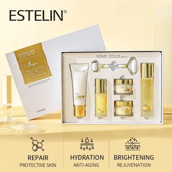 Estelin Bouncy & Firm Collagen Skincare Set
