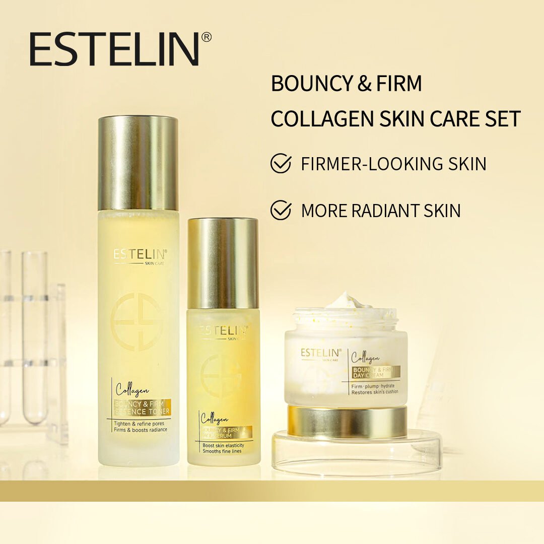 Estelin Bouncy & Firm Collagen Skincare Set (6pcs) - Image 5