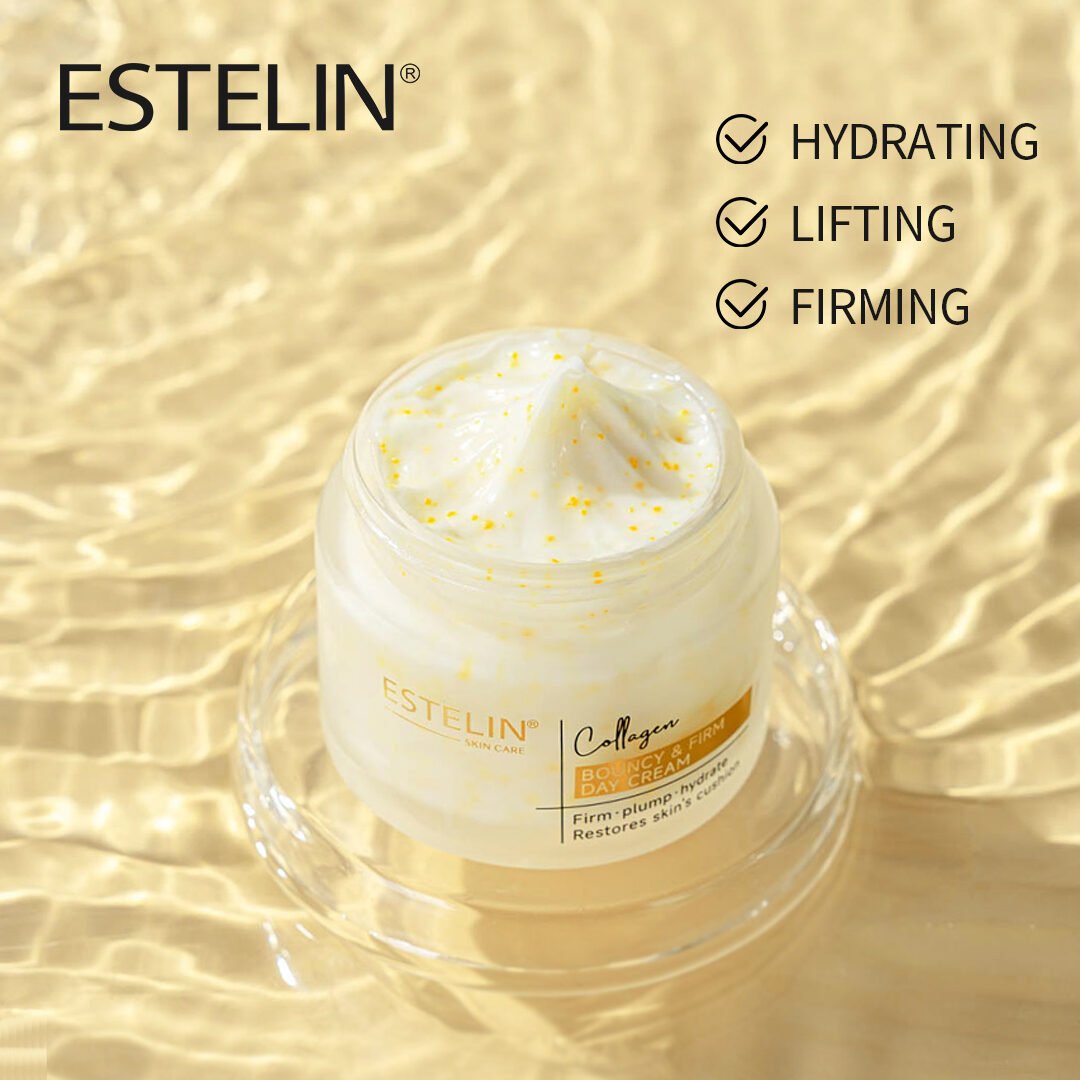 Estelin Collagen Bouncy & Firm Day Cream (50g) - Image 4