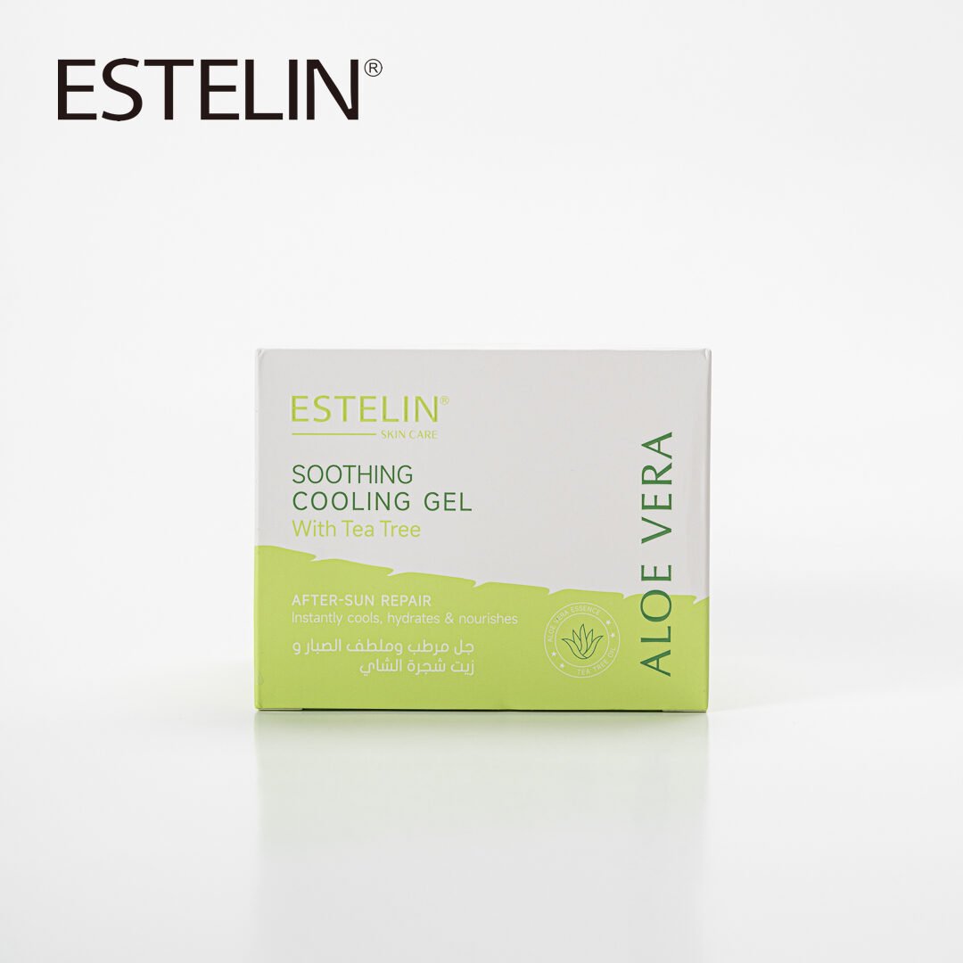 Estelin Aloe Vera Soothing Cooling Gel with Tea Tree Oil (300ml) - Image 10
