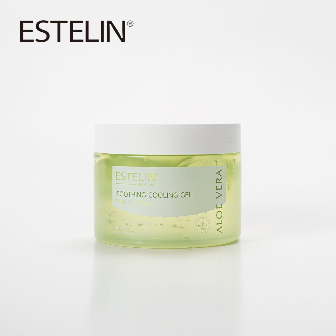 Estelin Aloe Vera Soothing Cooling Gel with Tea Tree Oil (300ml) - Image 8