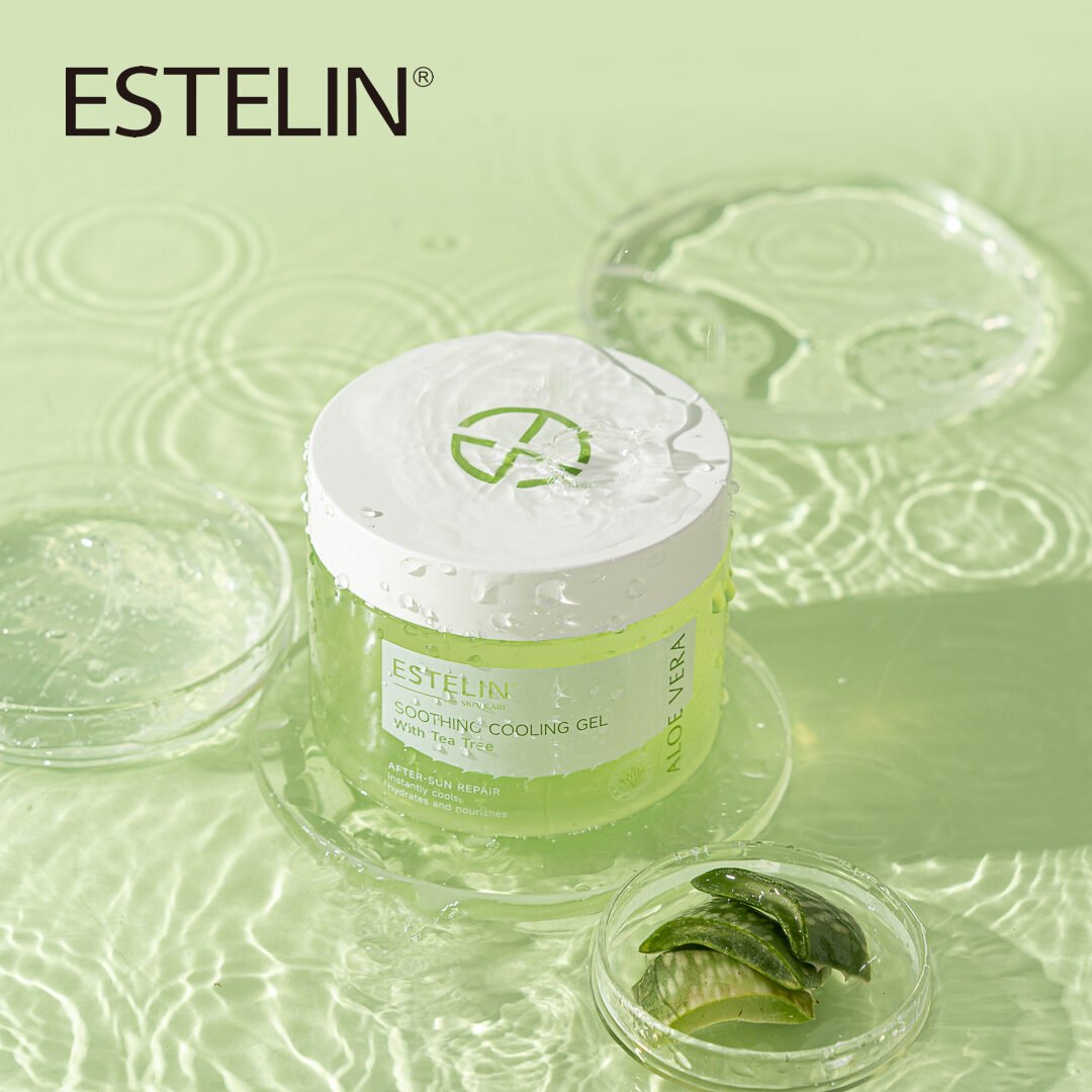 Estelin Aloe Vera Soothing Cooling Gel with Tea Tree Oil (300ml)