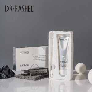 Estelin Crystal Whitening Toothpaste(120g) & Toothbrush Set