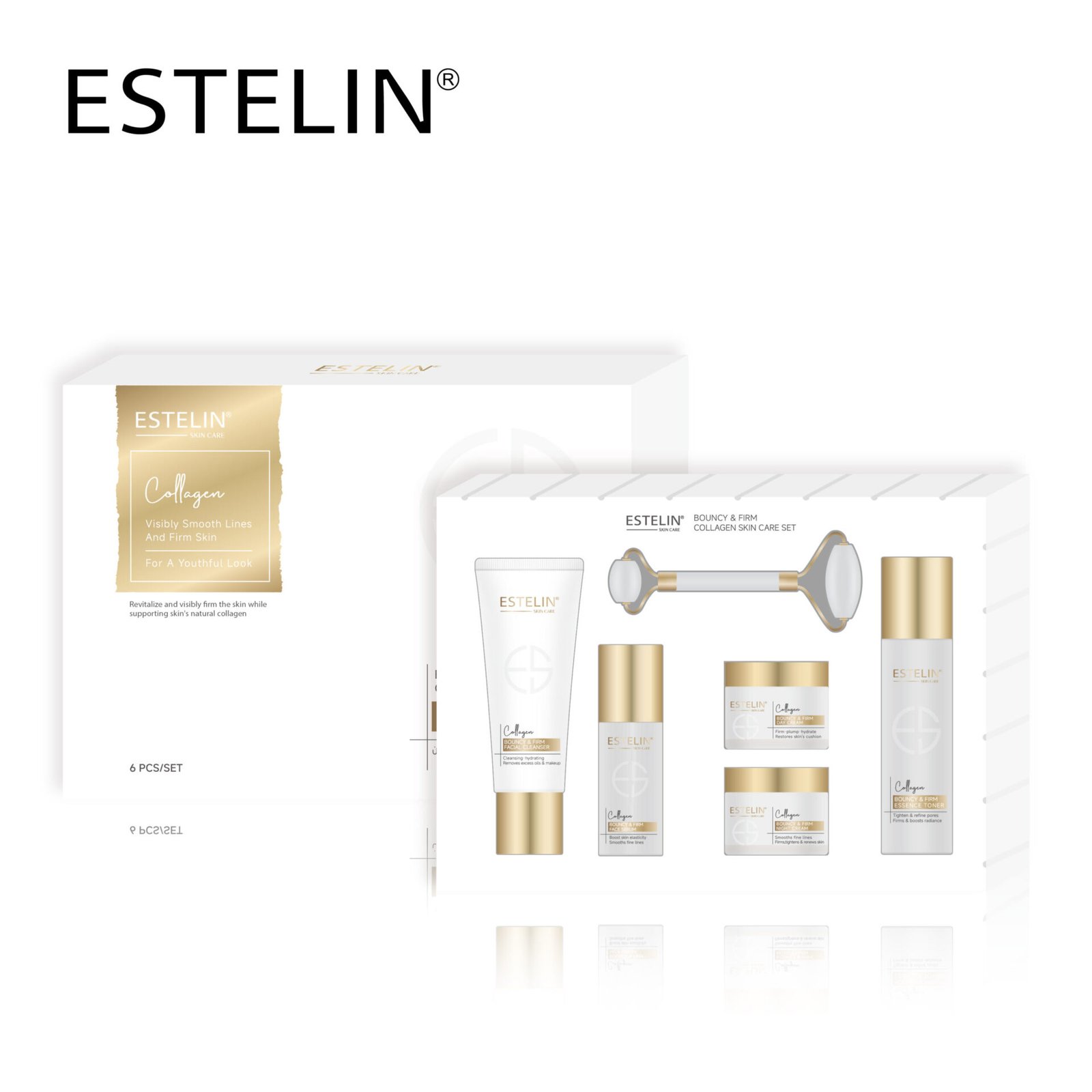 Estelin Bouncy & Firm Collagen Skincare Set (6pcs) - Image 13