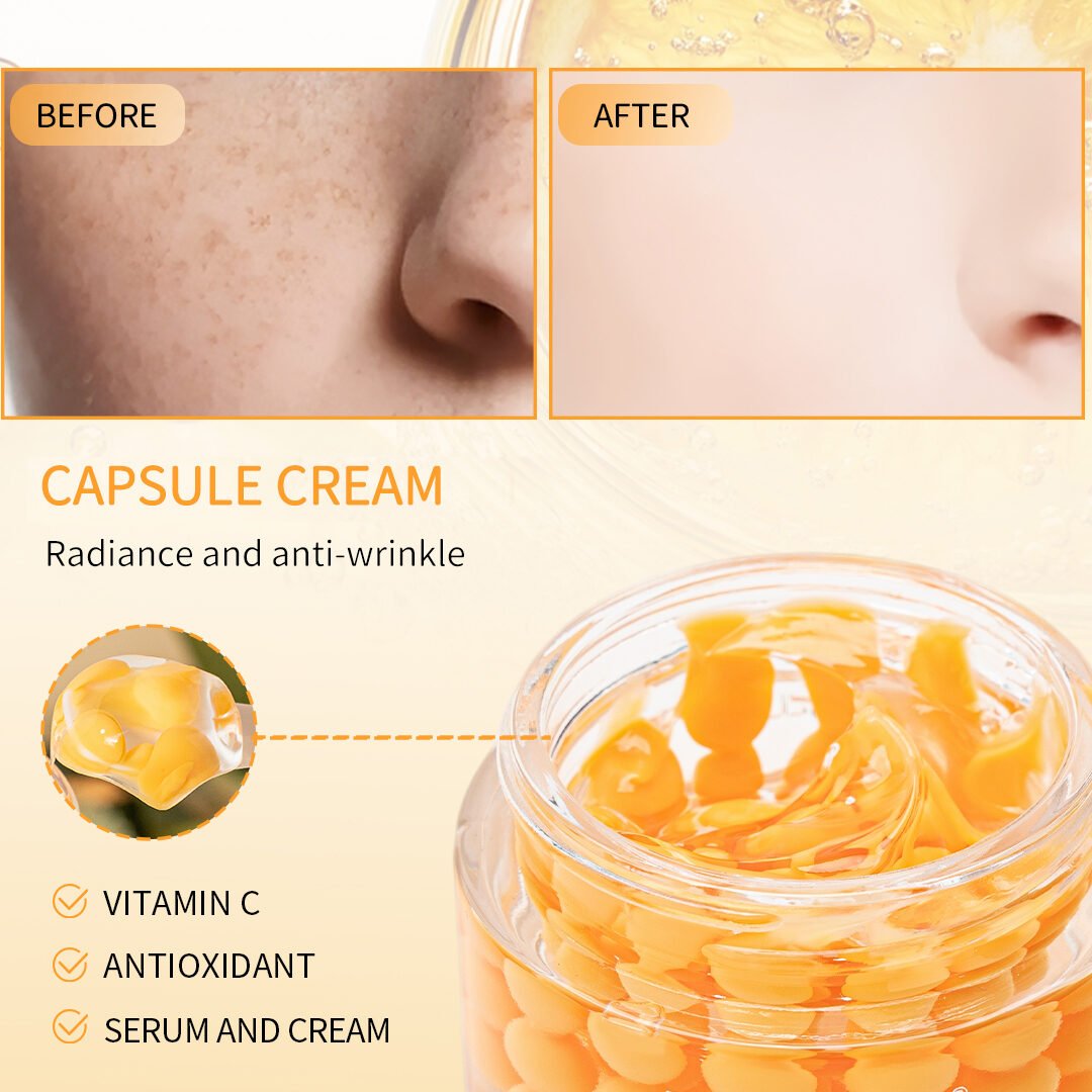 Estelin Vitamin C & Arbutin Brightening Capsule Cream (60g) - Image 4