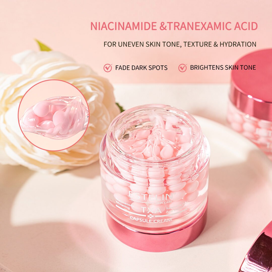 Estelin Niacinamide & Tranexamic Whitening Capsule Cream (60g)
