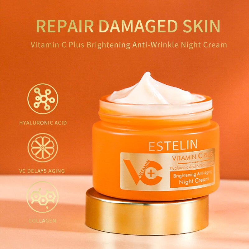 Estelin Vitamin C Plus Night Cream (50g) - Image 2