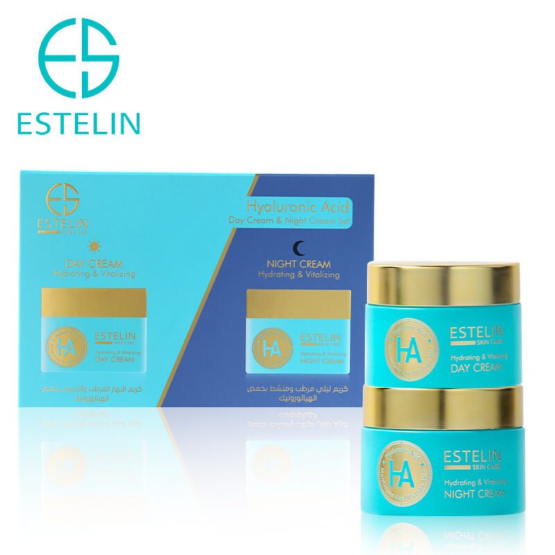 Hyaluronic Acid Day Cream & Night Cream Set (2 Pack) (ES) - Image 3