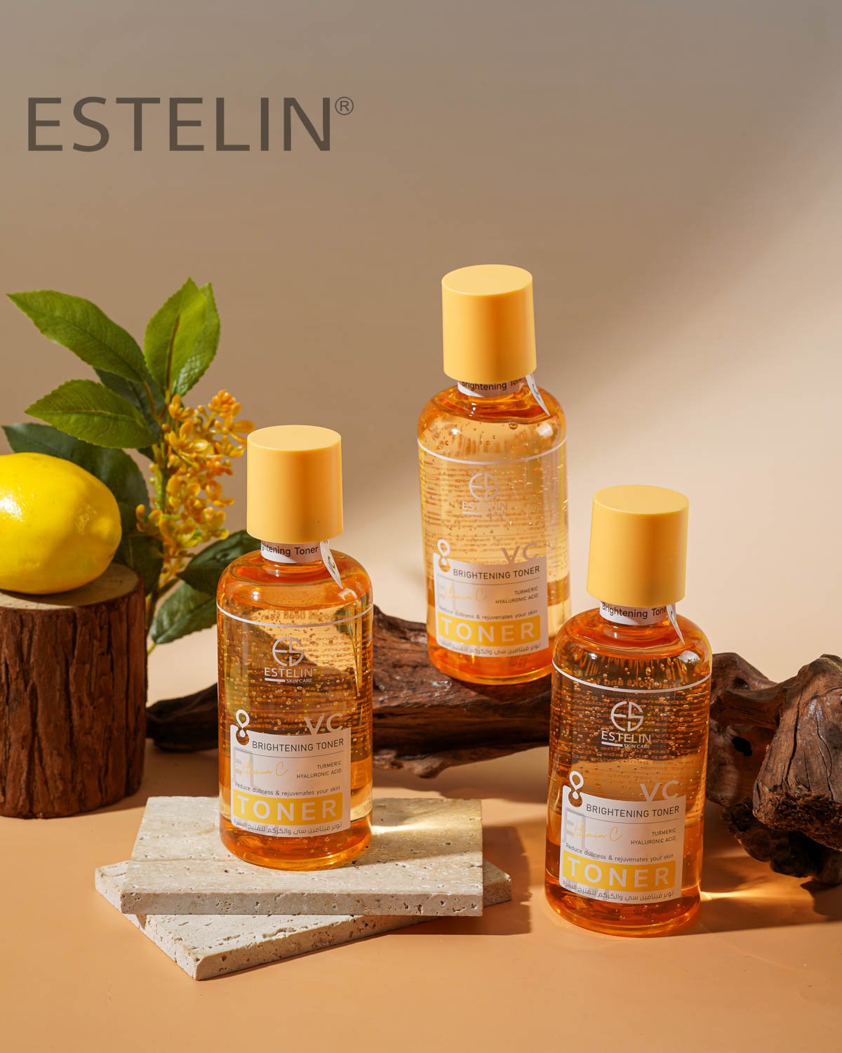 Estelin Vitamin C Brightening Toner (400ml) - Image 8