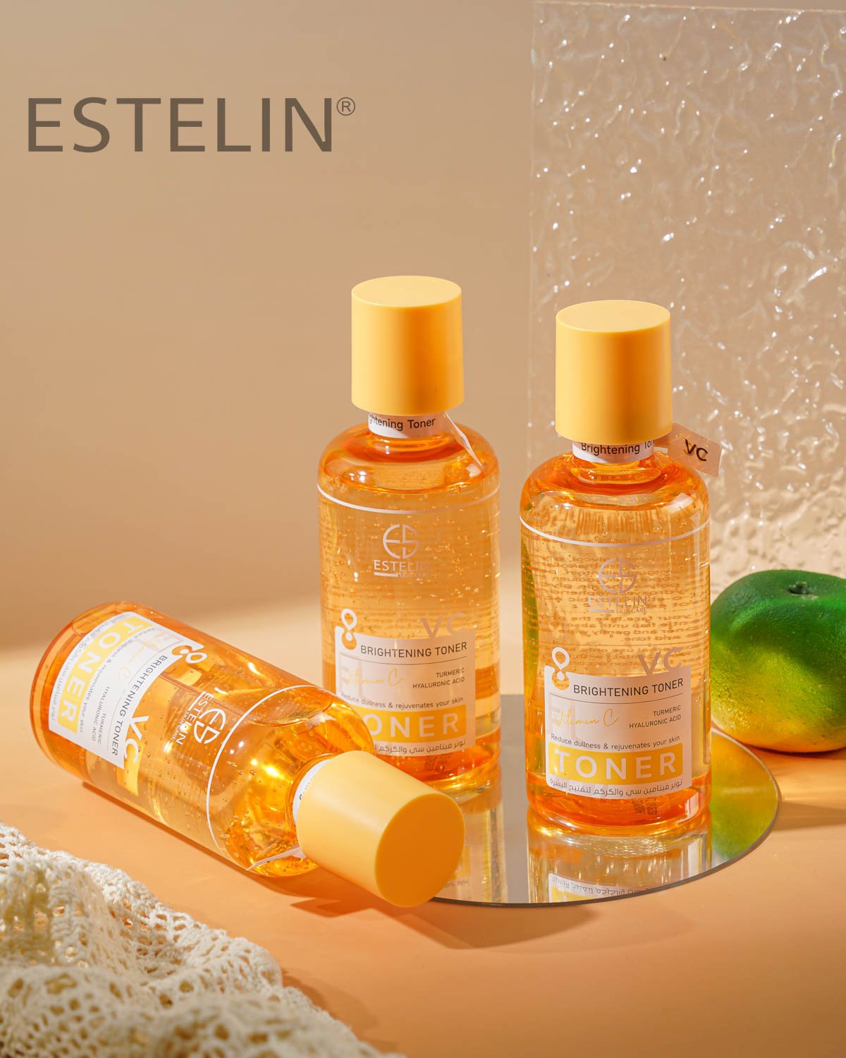 Estelin Vitamin C Brightening Toner (400ml) - Image 10