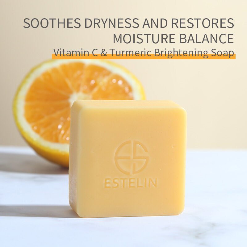 Vitamin C & Turmeric Brightening Soap(100g) - Image 2