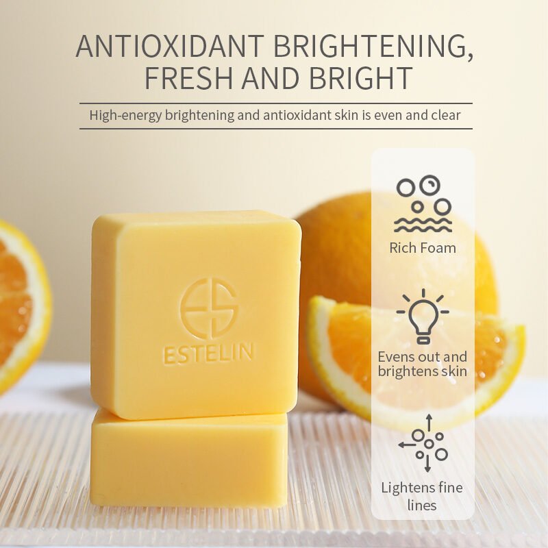 Vitamin C & Turmeric Brightening Soap(100g) - Image 3