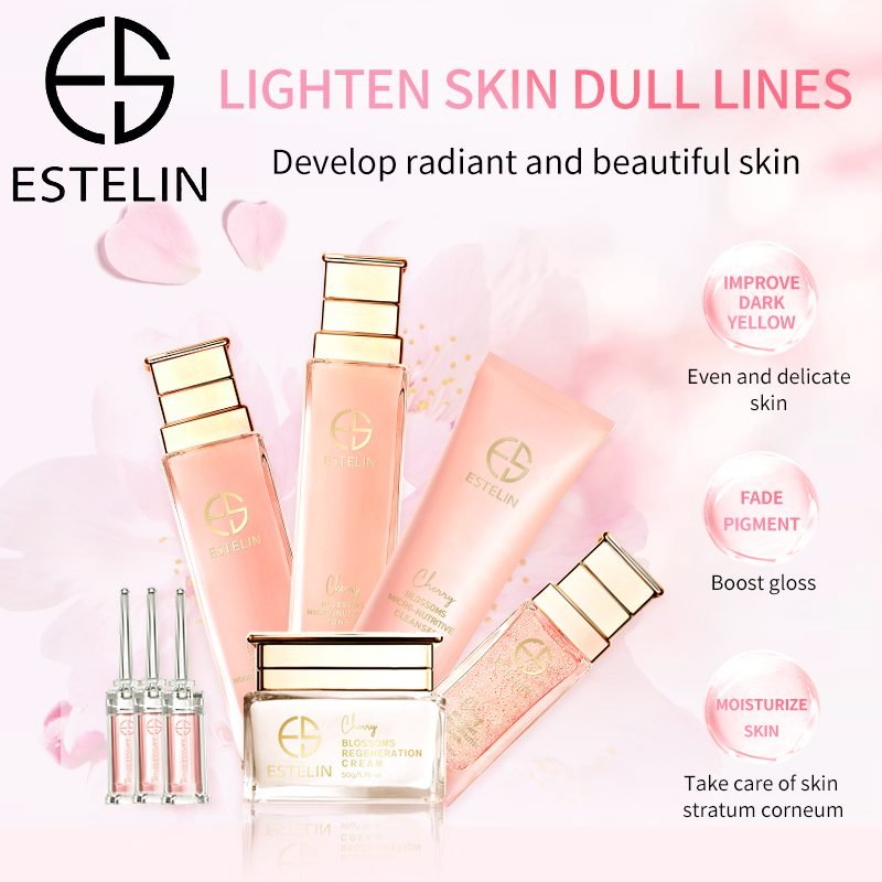 Estelin Cherry Blossoms Micro-Nutritive Skin Care Kit - Image 3