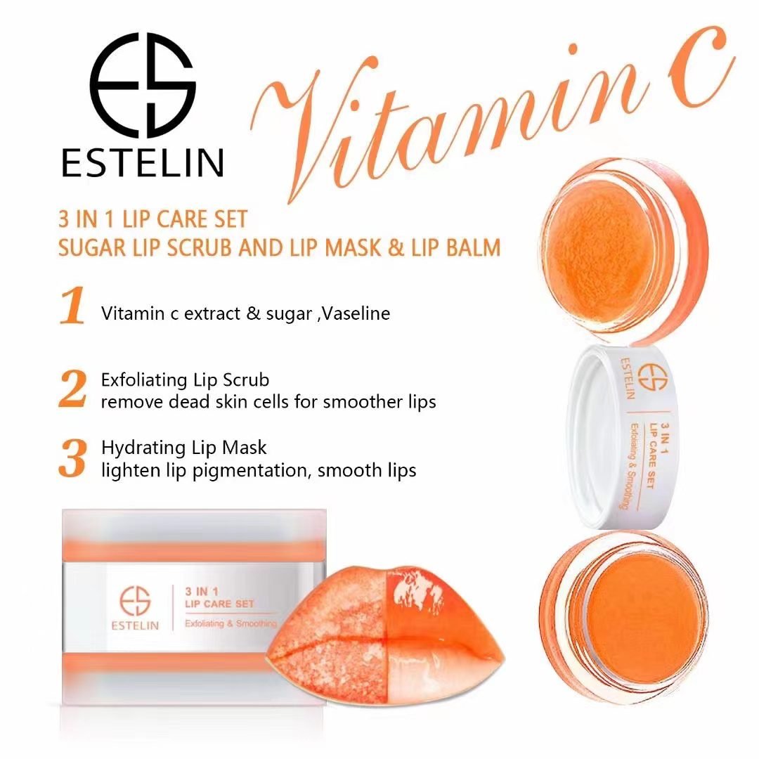 Estelin 3-in-1 Vitamin C Lip Care Set (10g) - Image 5