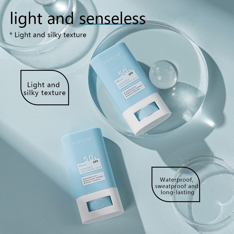 Estelin Ceramide & Hyaluronic Acid Sunscreen Stick (20g) - Image 5