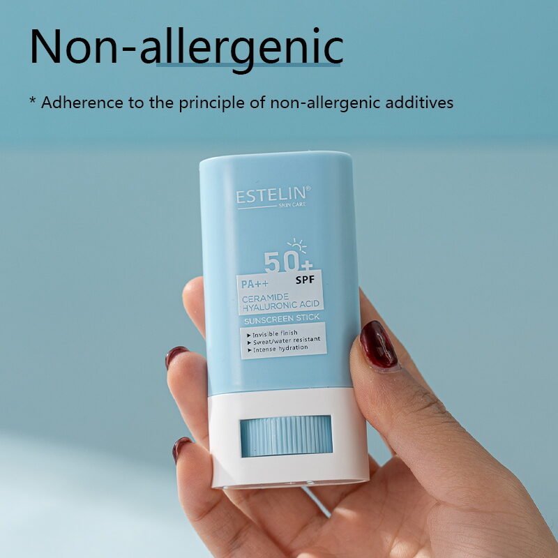 Estelin Ceramide & Hyaluronic Acid Sunscreen Stick (20g) - Image 6