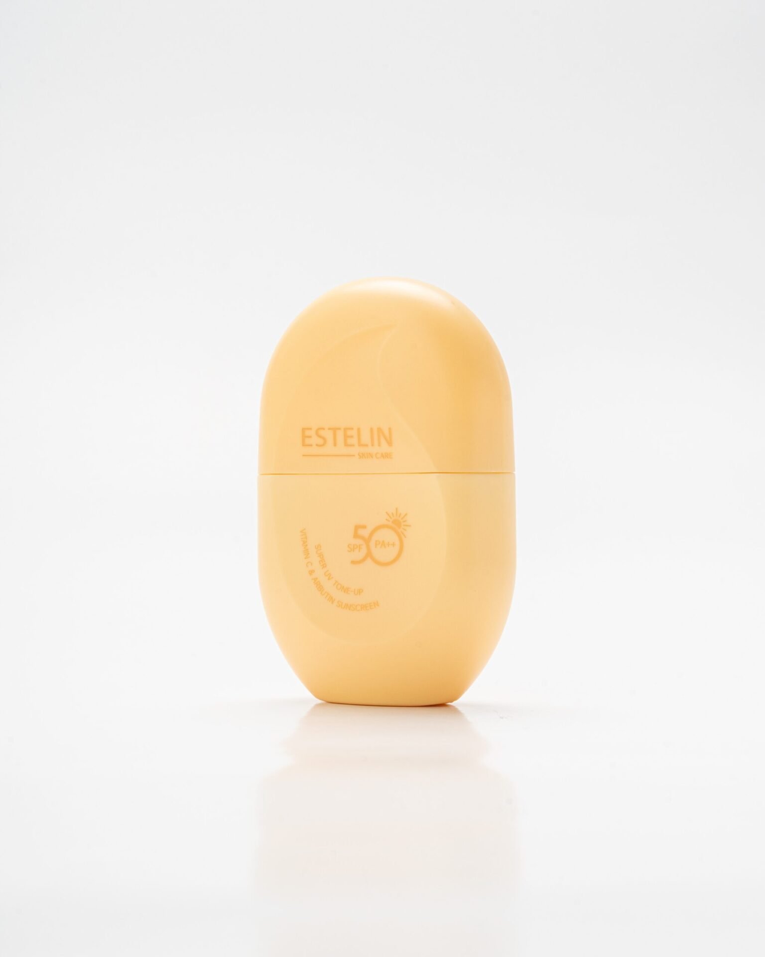 Estelin Super UV Tone-Up Vitamin C & Arbutin Sunscreen SPF50 (60g) - Image 5