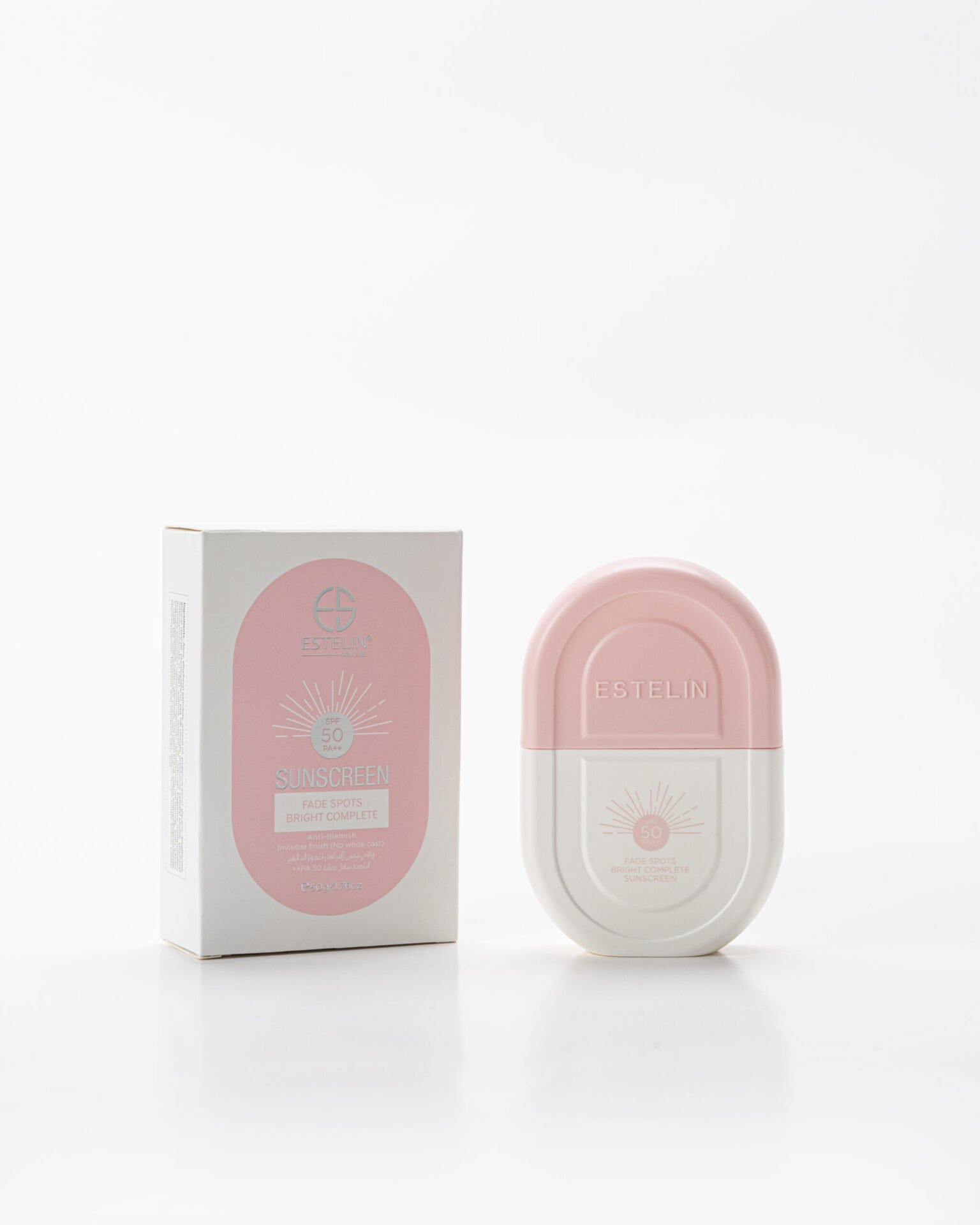 Estelin Fade Spots Bright Complete Sunscreen SPF50 (50g) - Image 6
