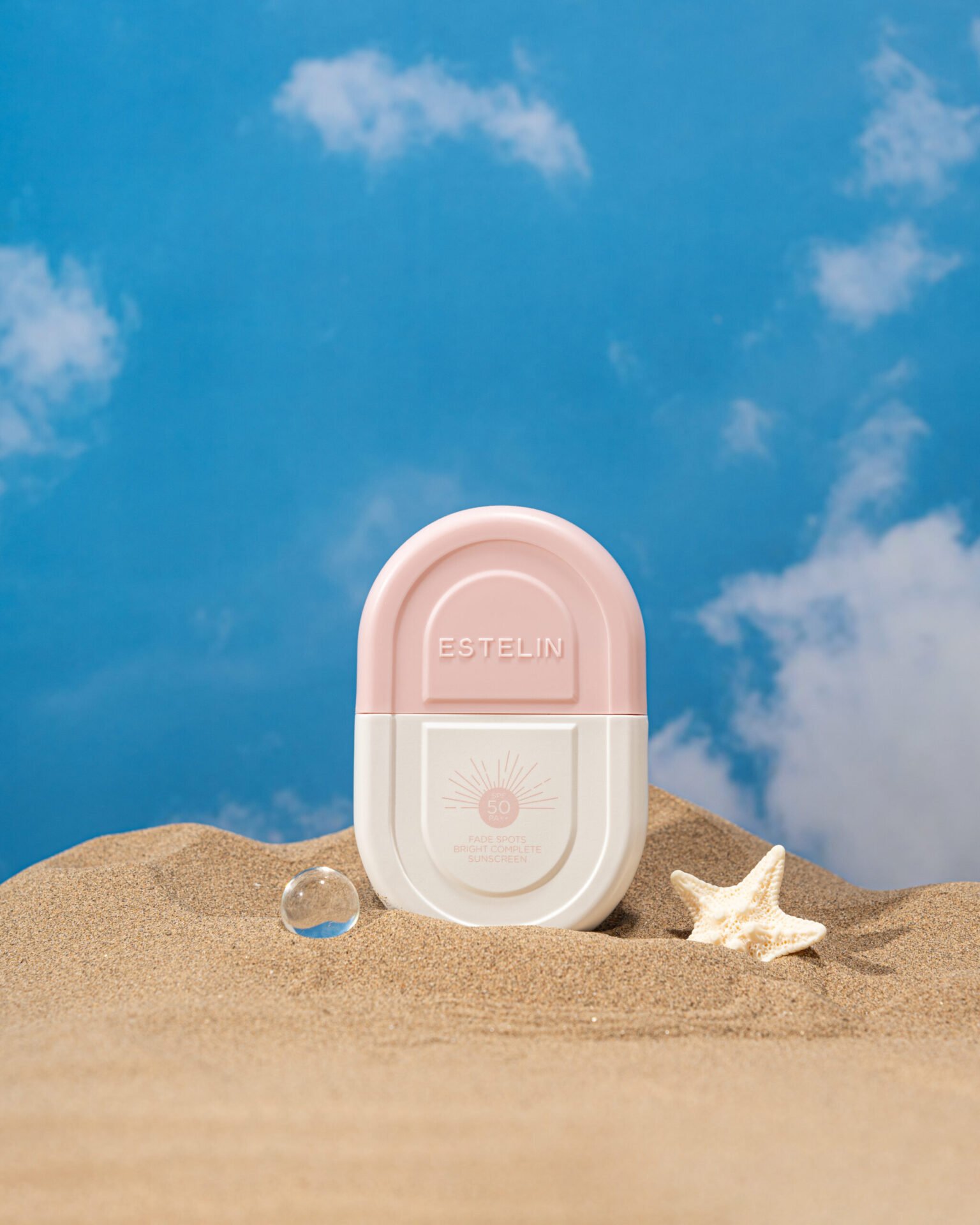 Estelin Fade Spots Bright Complete Sunscreen SPF50 (50g) - Image 8